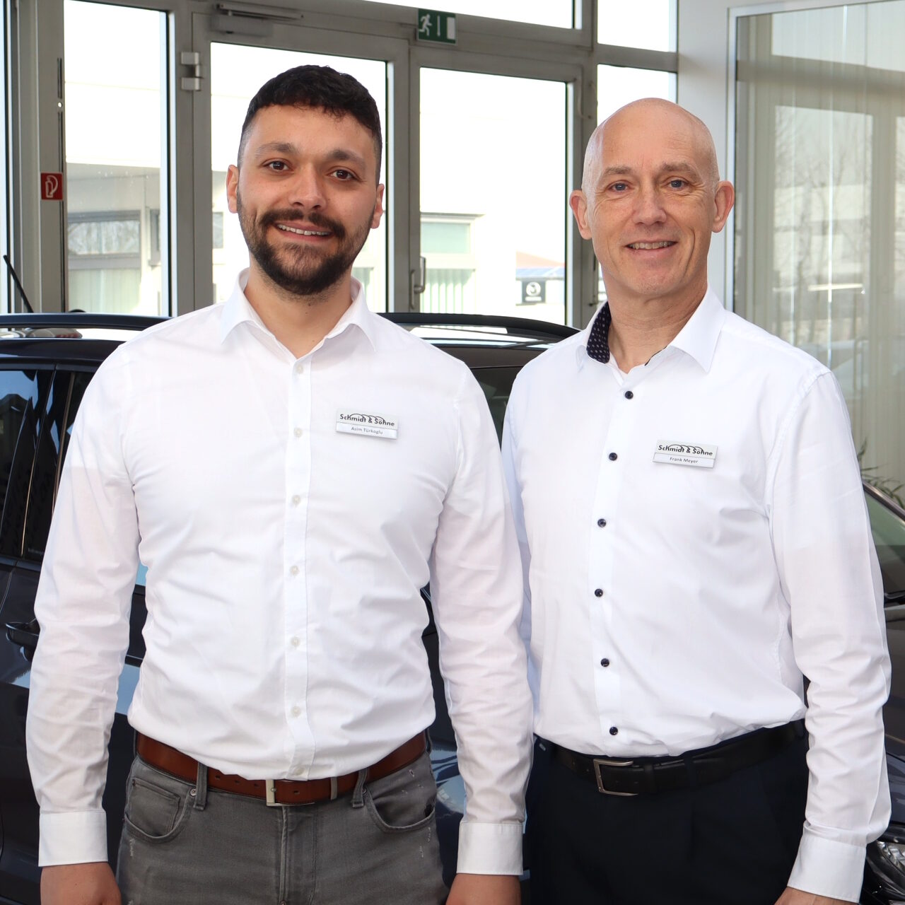 Verkaufsteam: Asim Türkoglu und Frank Meyer
